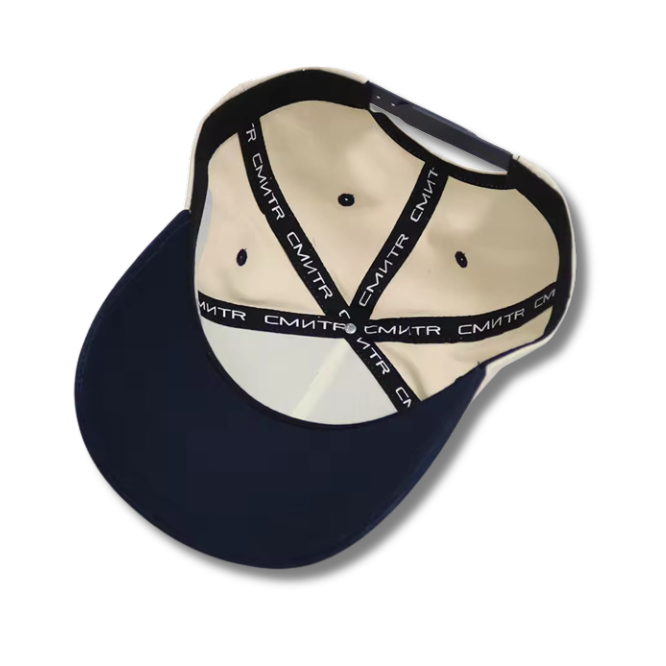 CMNTR Snapback Blue x Cream