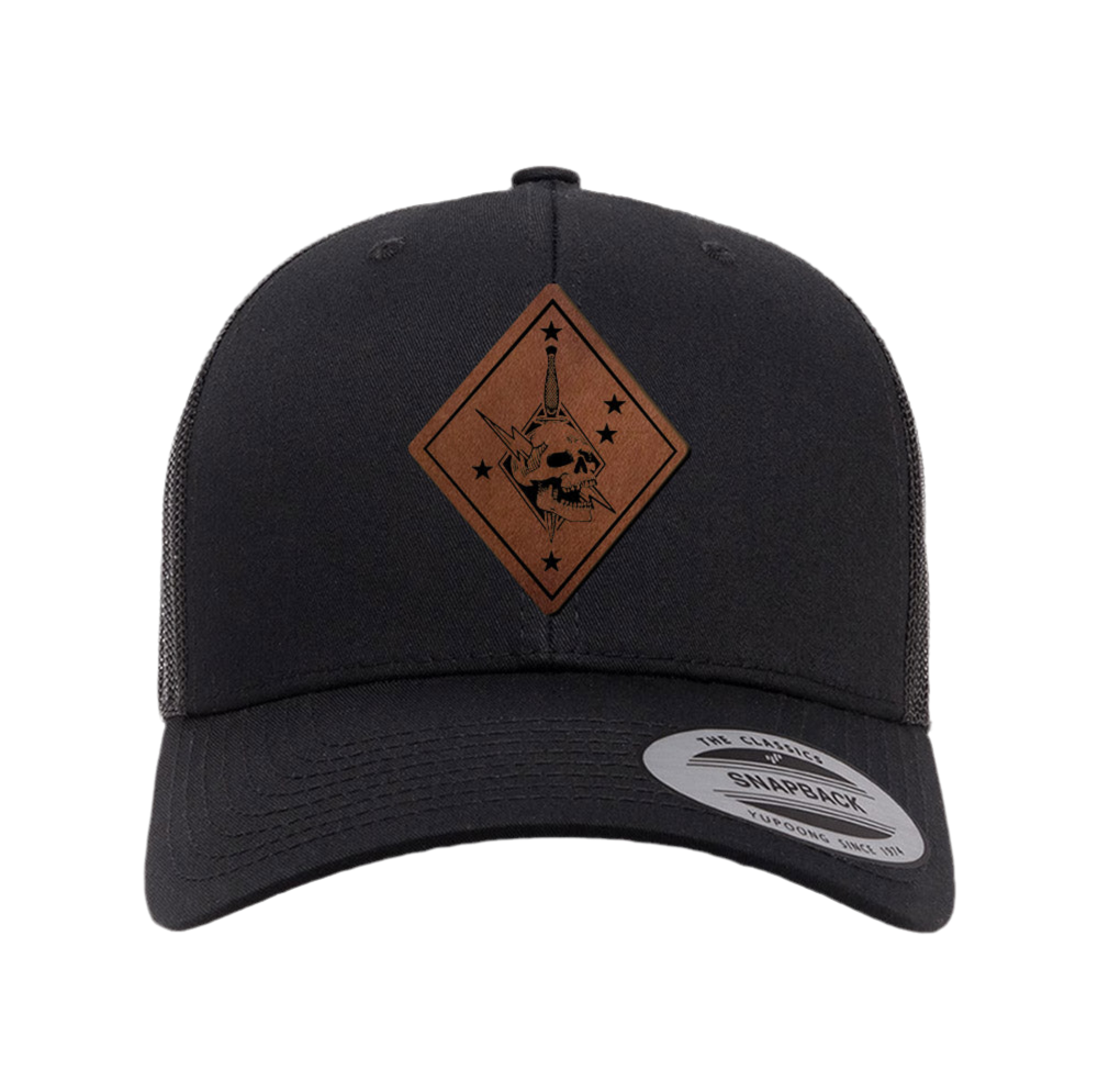 The Communicator Leather Patch Snapback