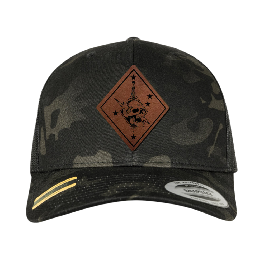 The Communicator Leather Patch Snapback