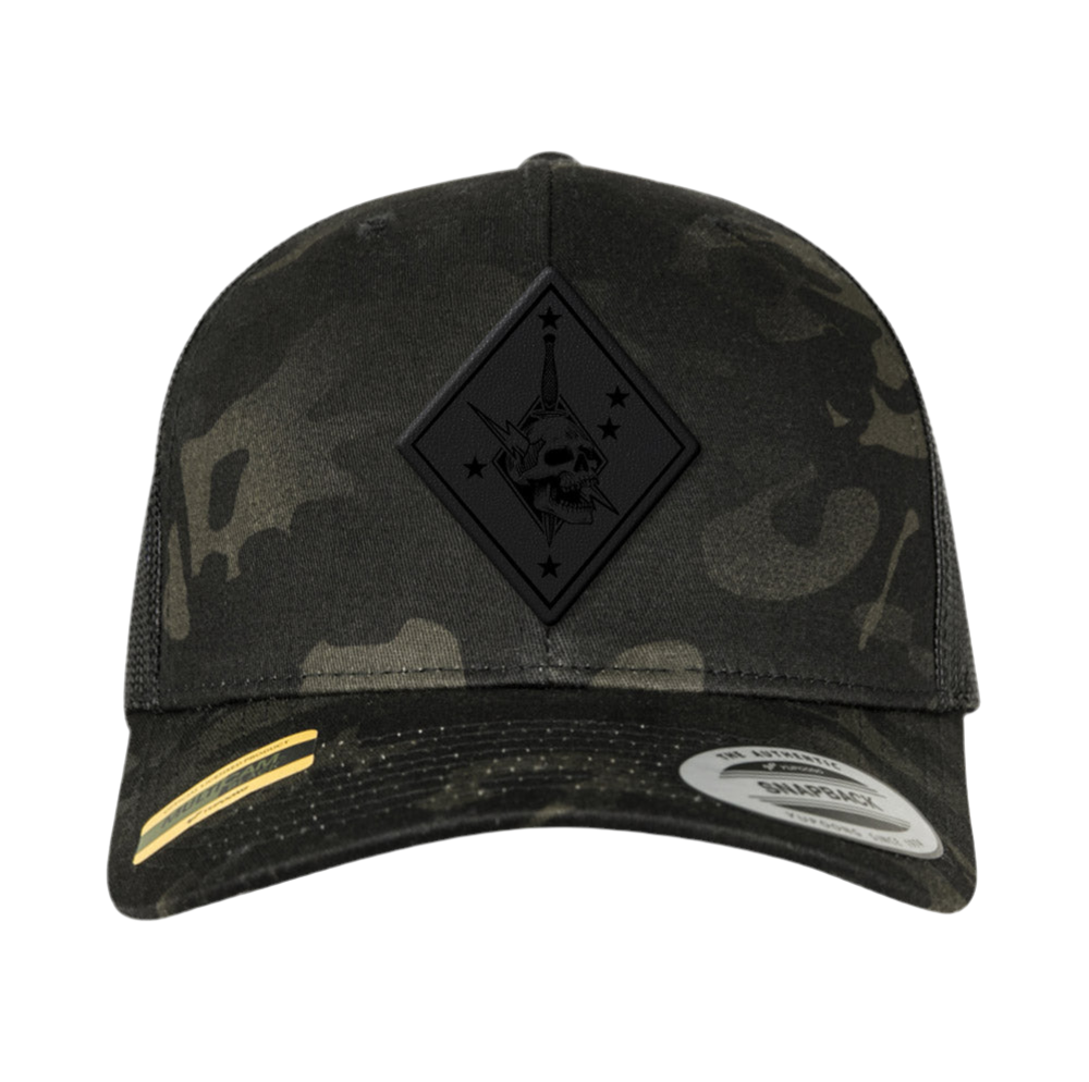 The Communicator Leather Patch Snapback