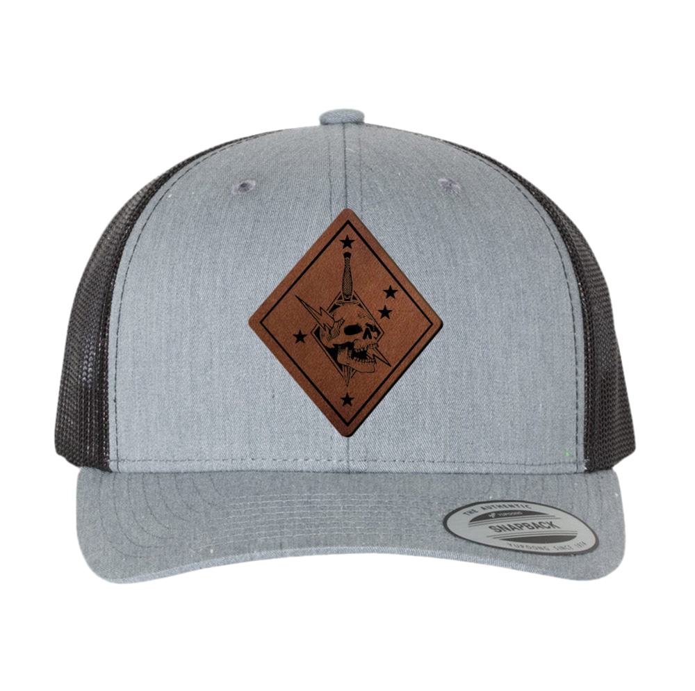 The Communicator Leather Patch Snapback