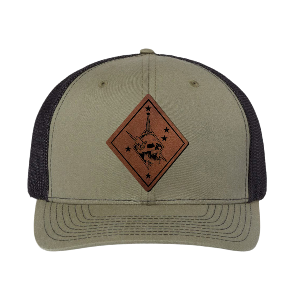 The Communicator Leather Patch Snapback