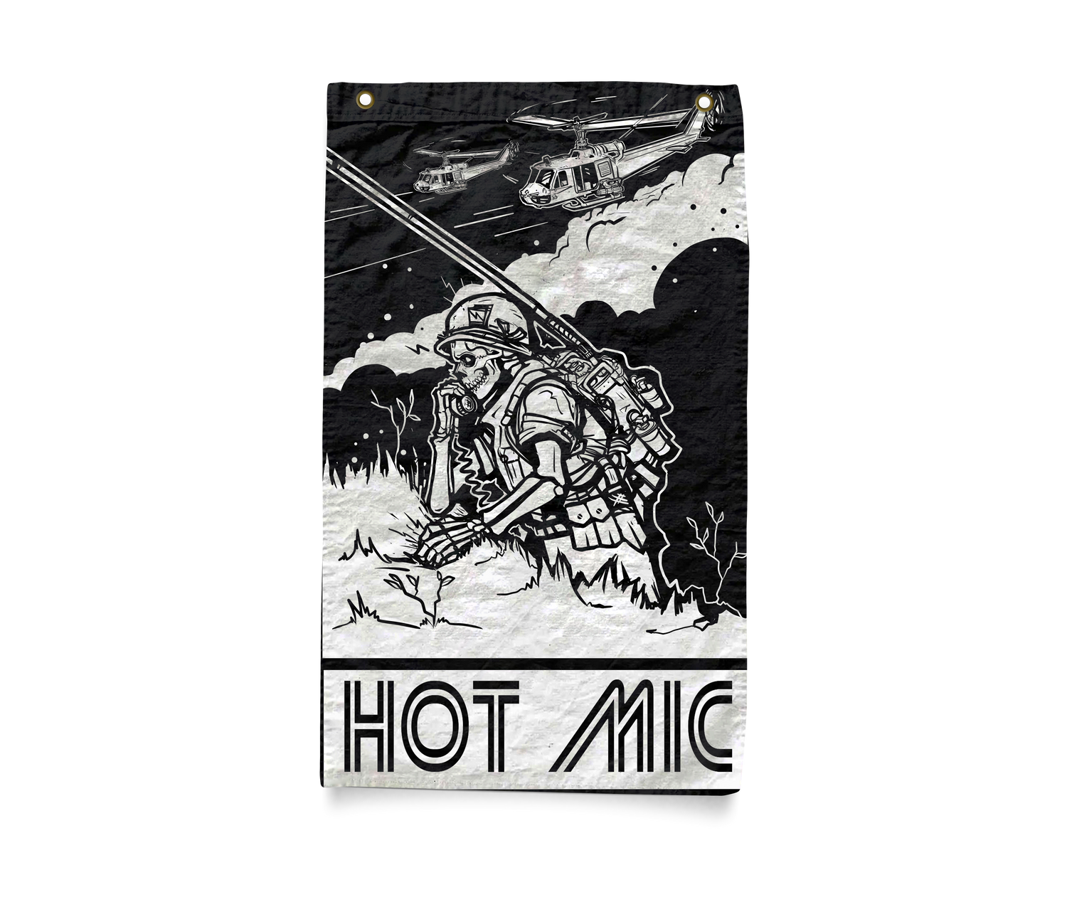 Hot Mic Flag